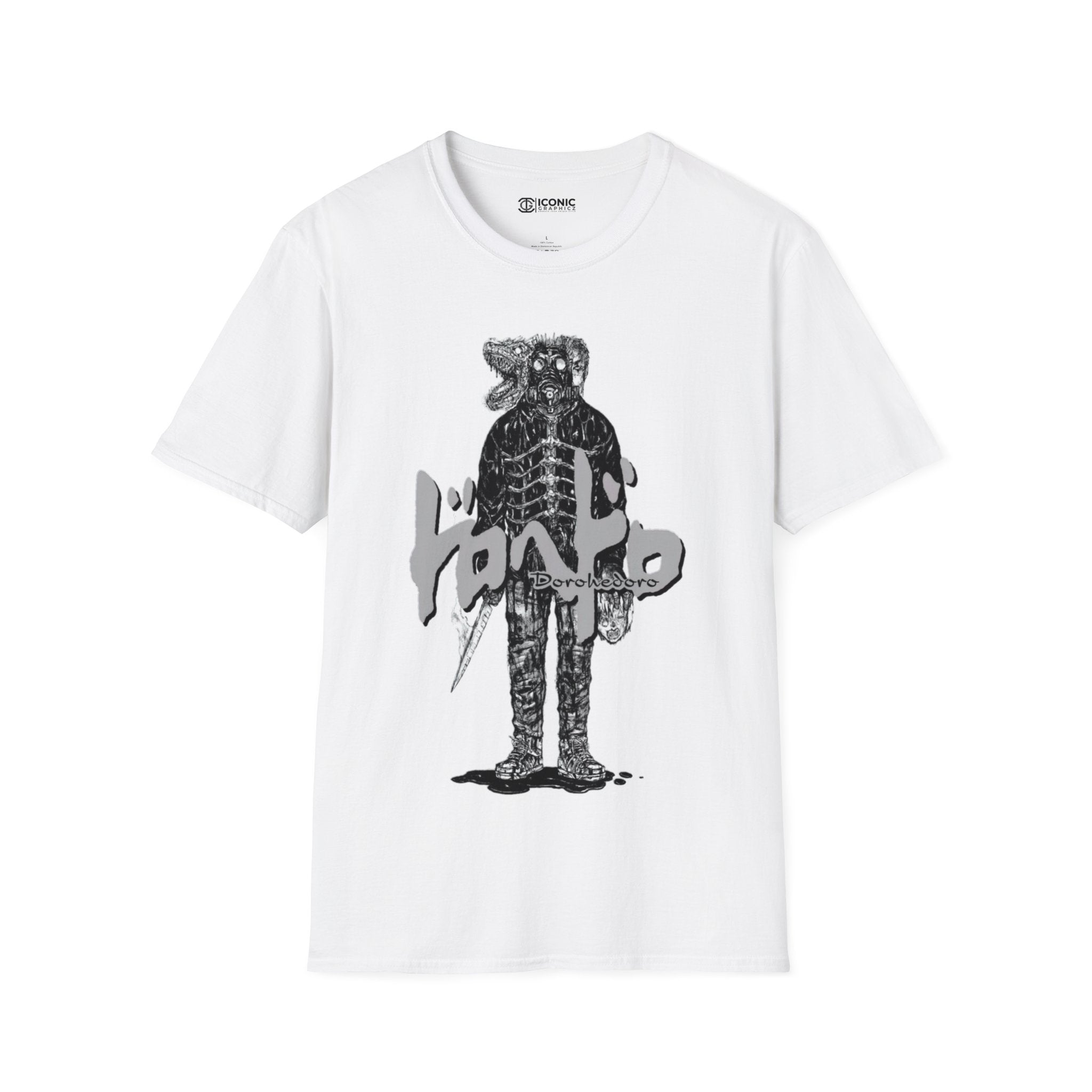 Dorohedoro Kaiman Unisex Softstyle T-Shirt - IGZ Clothing 