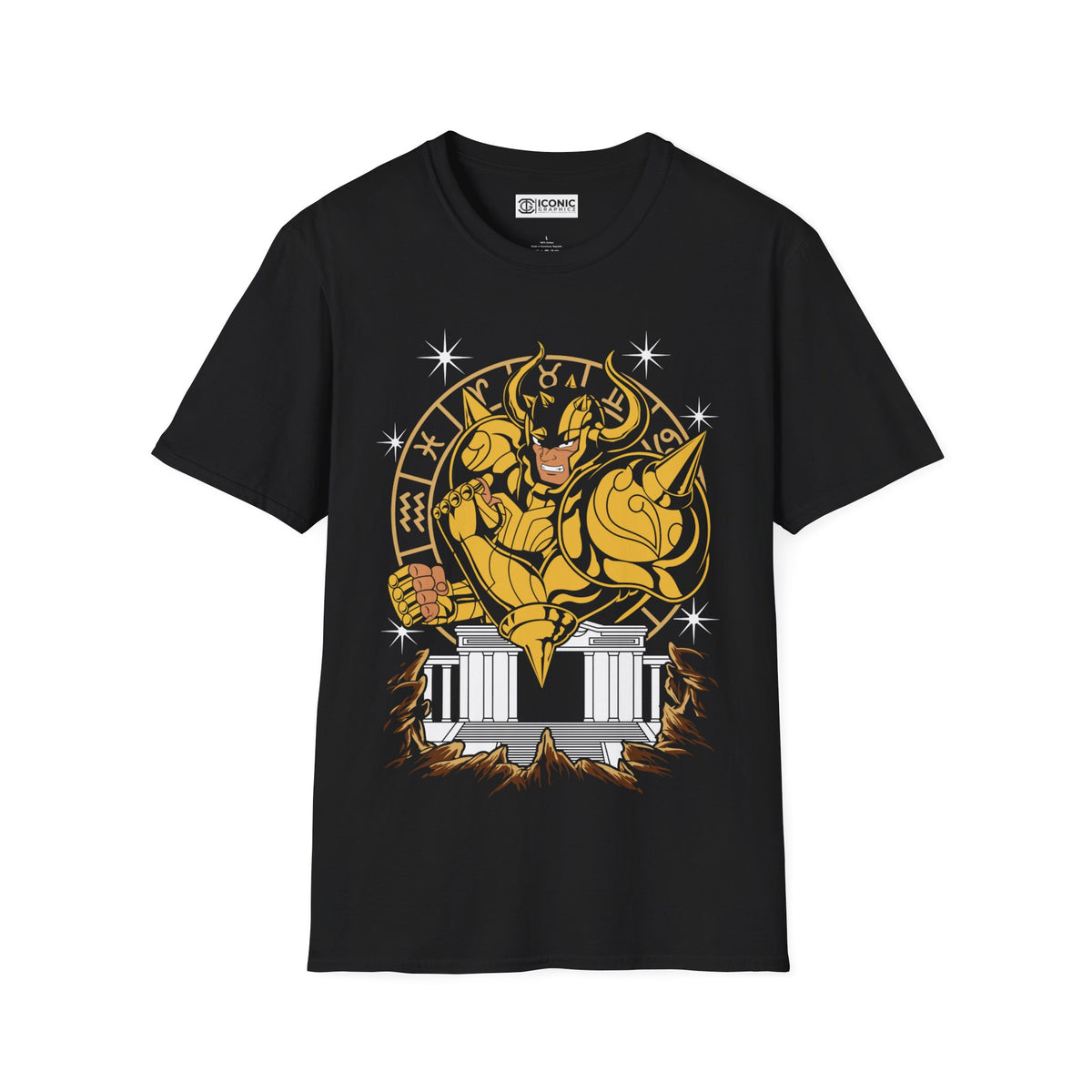 Taurus Saint Seiya Unisex Softstyle T-Shirt - IGZ Clothing 