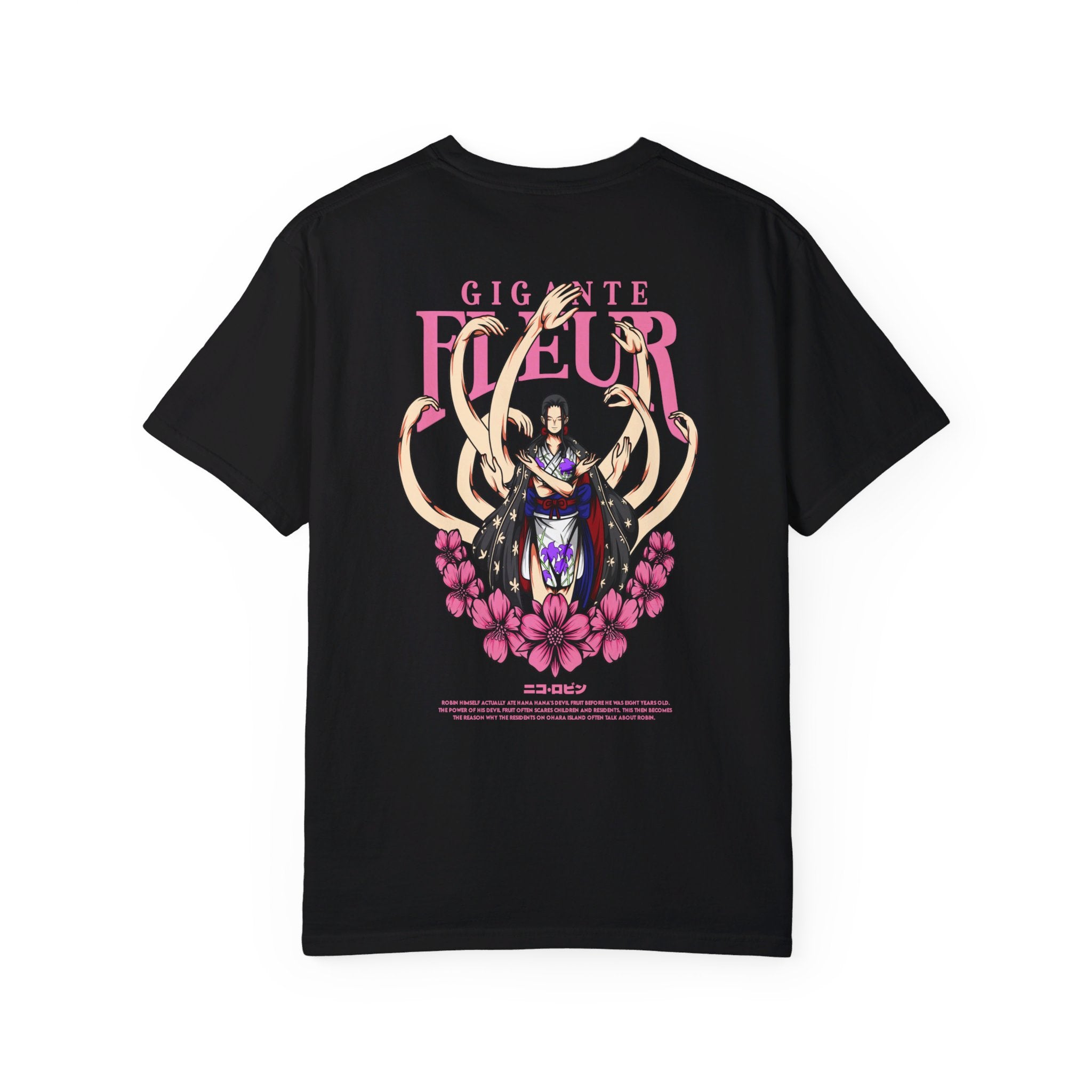 Nico Robin Unisex Garment-Dyed T-shirt - IGZ Clothing 