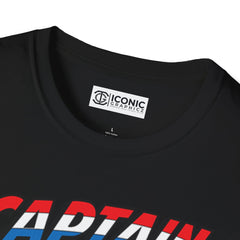 Captain America Unisex Softstyle T-Shirt - IGZ Clothing 