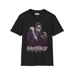 Ghost Face Unisex Softstyle T-Shirt - IGZ Clothing 