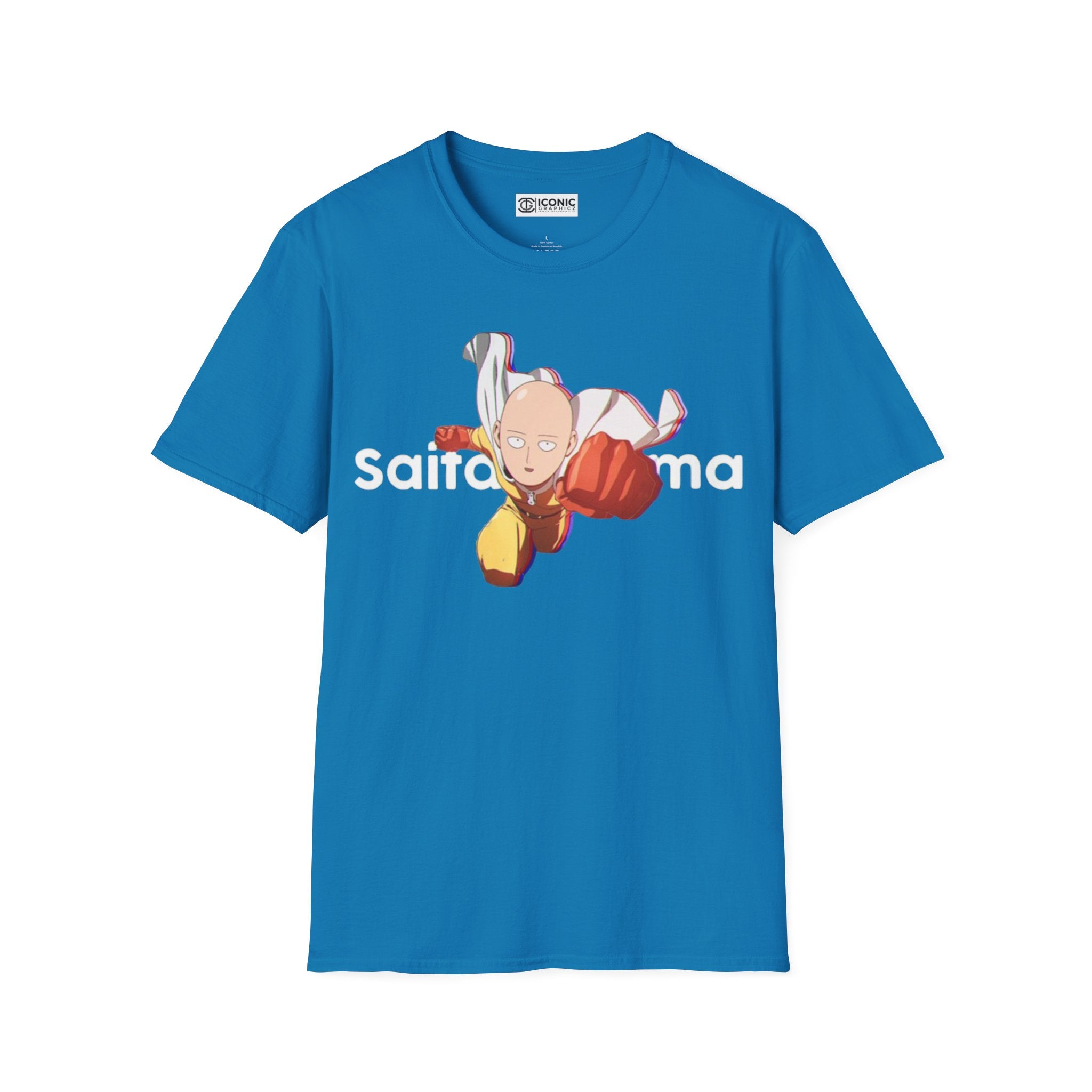 Saitama Unisex Softstyle T-Shirt - IGZ Clothing 