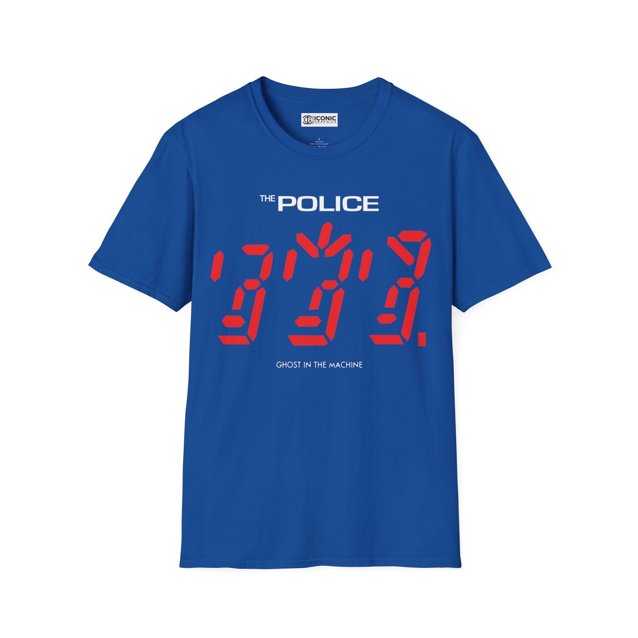 The Police Unisex Softstyle T-Shirt - IGZ Clothing 