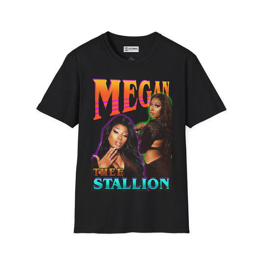 Megan the Stallion Unisex Softstyle T-Shirt - IGZ Clothing 