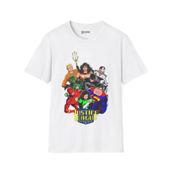 Justice League Unisex Softstyle T-Shirt - IGZ Clothing 