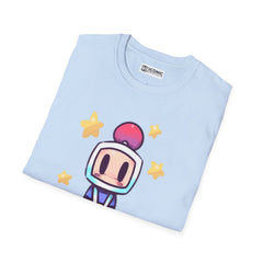 Bomberman Unisex Softstyle T-Shirt - IGZ Clothing 