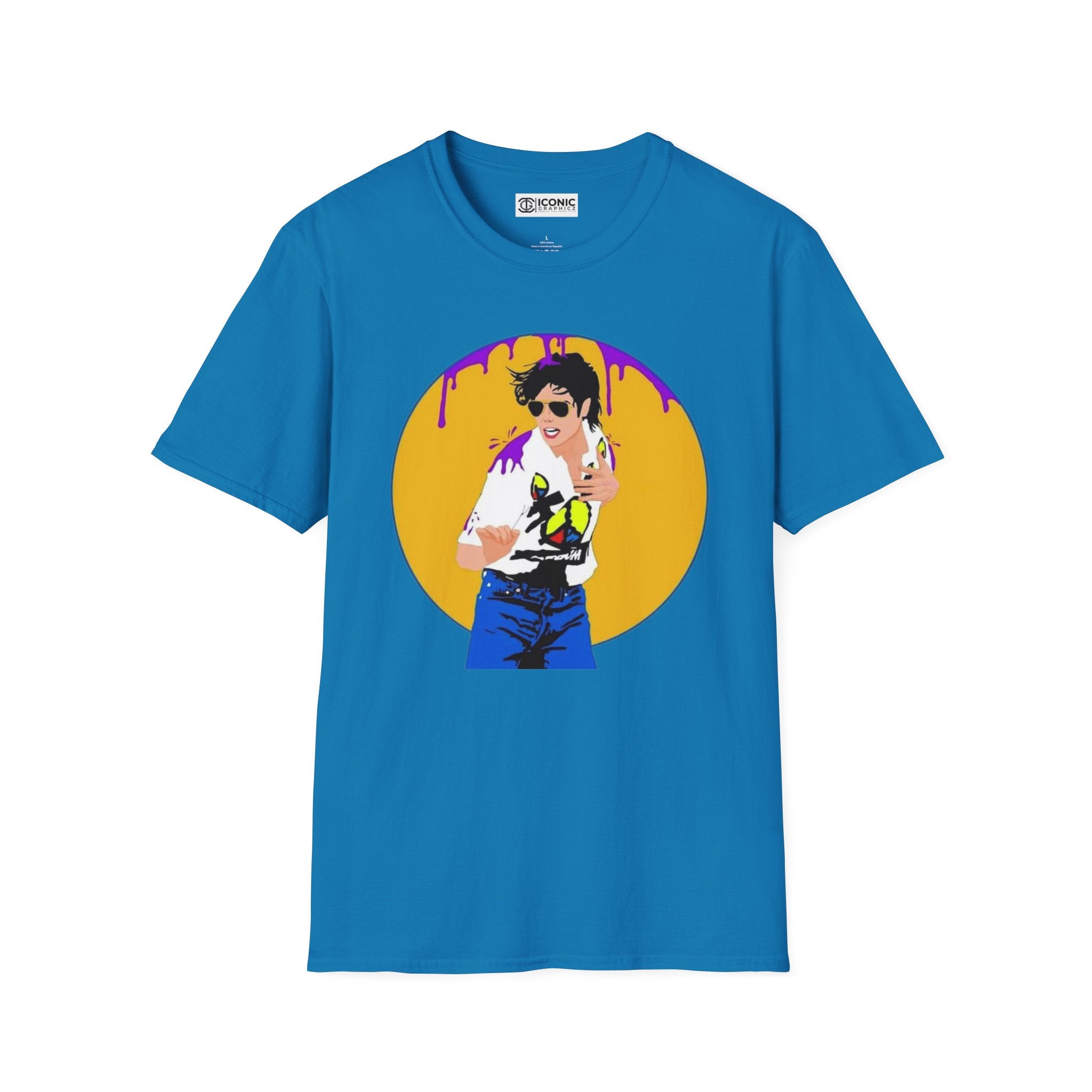 Micheal Jackson Unisex Softstyle T-Shirt - IGZ Clothing 