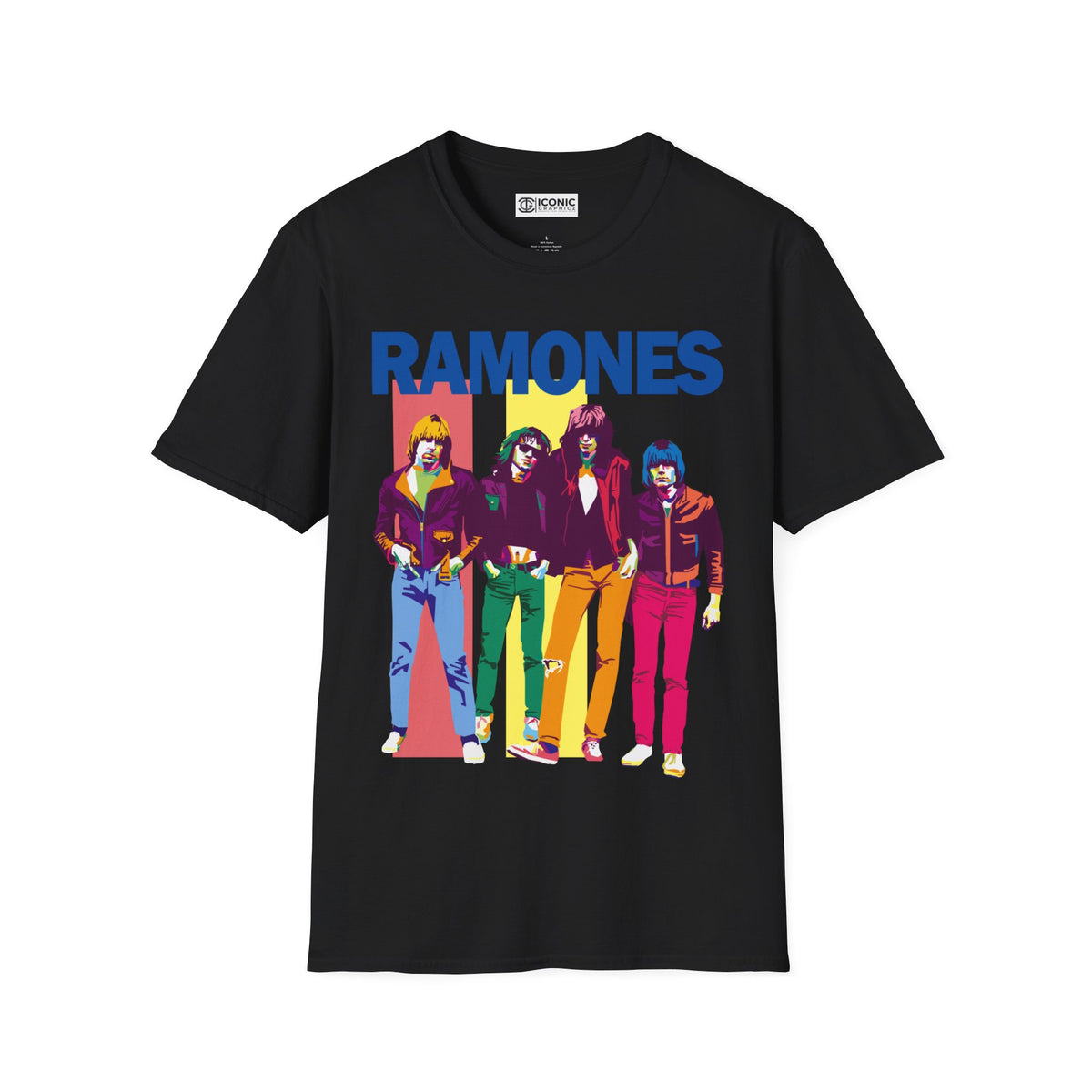 Ramones Unisex Softstyle T-Shirt - IGZ Clothing 