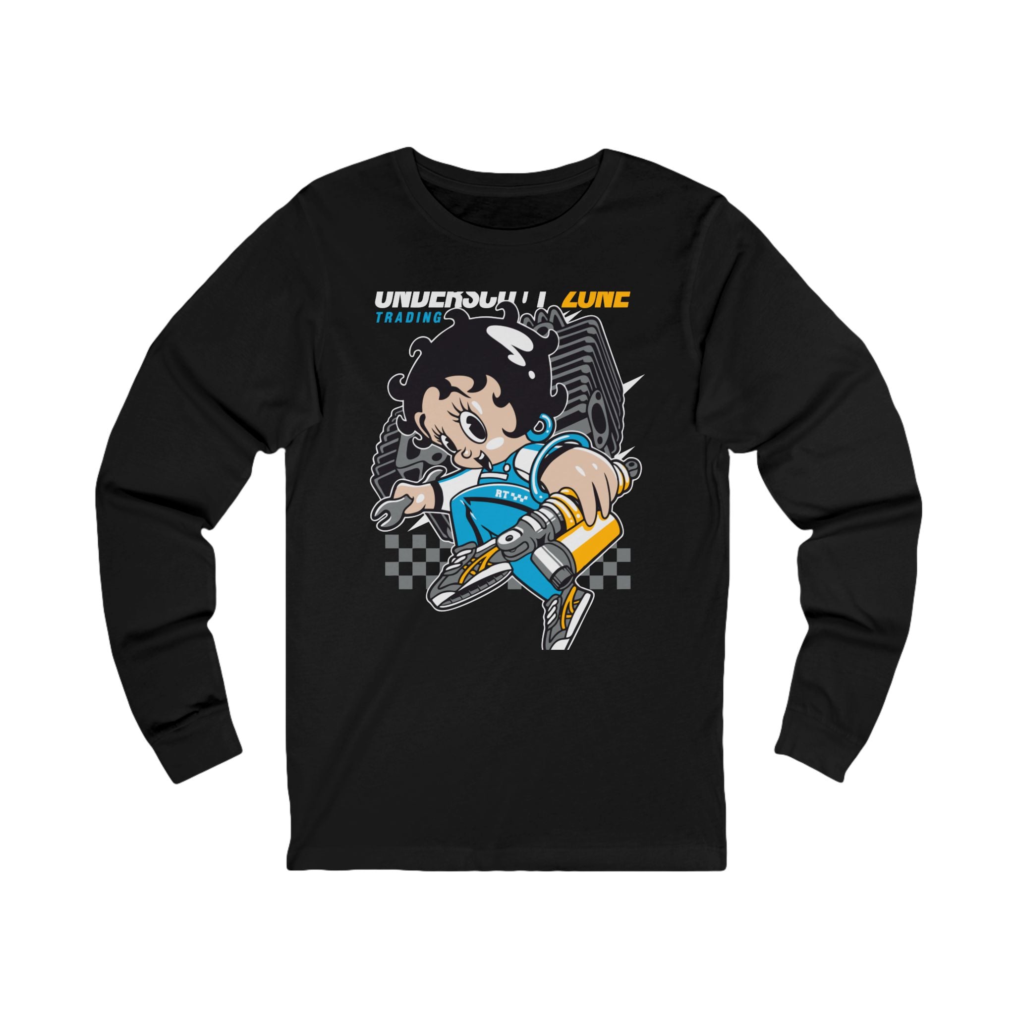 Betty Boop Unisex Jersey Long Sleeve Tee