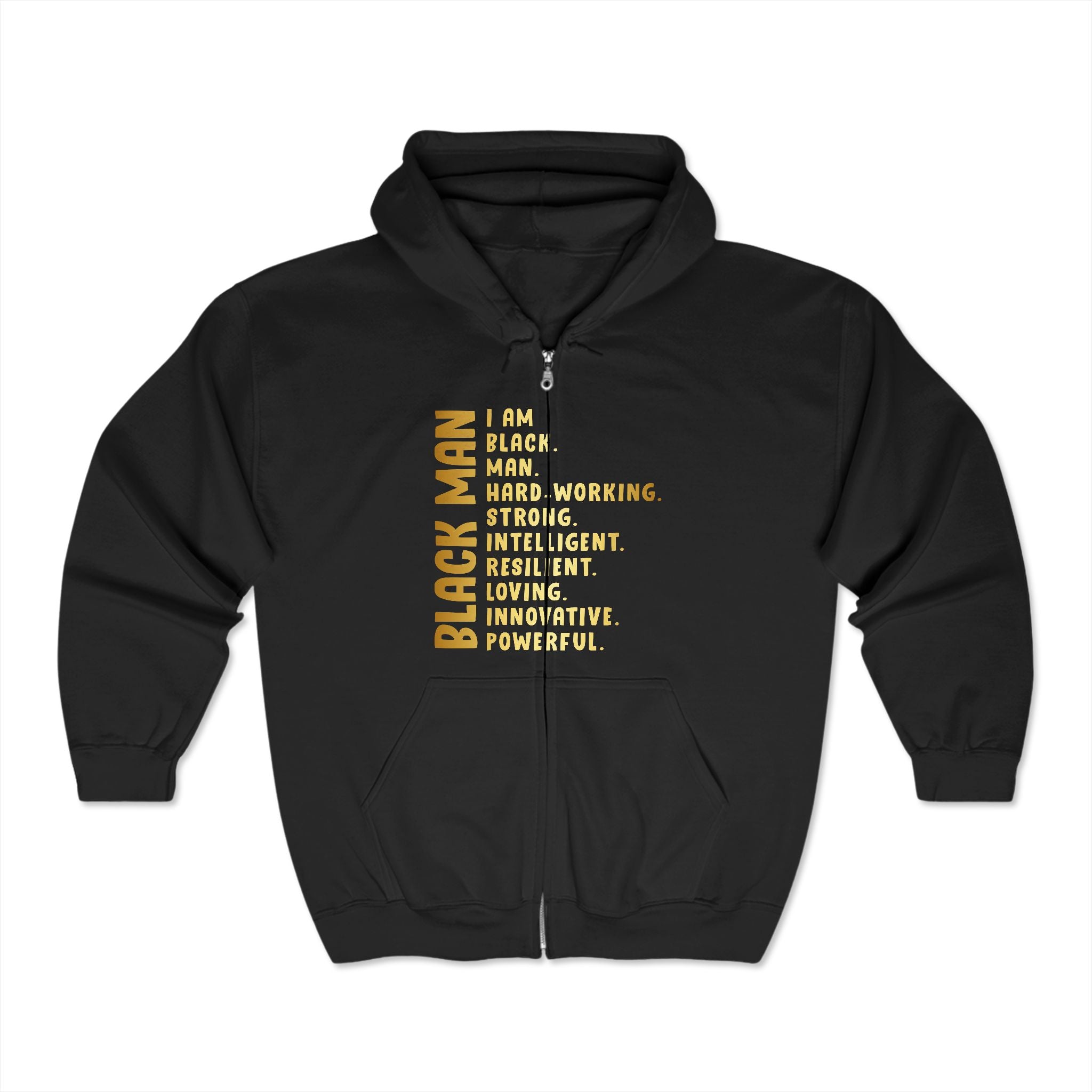 Black Empowerment Unisex Heavy Blend™ Full Zip Hooded Sweatshirt