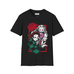 Tanjiro & Nezuko Unisex Softstyle T-Shirt - IGZ Clothing 