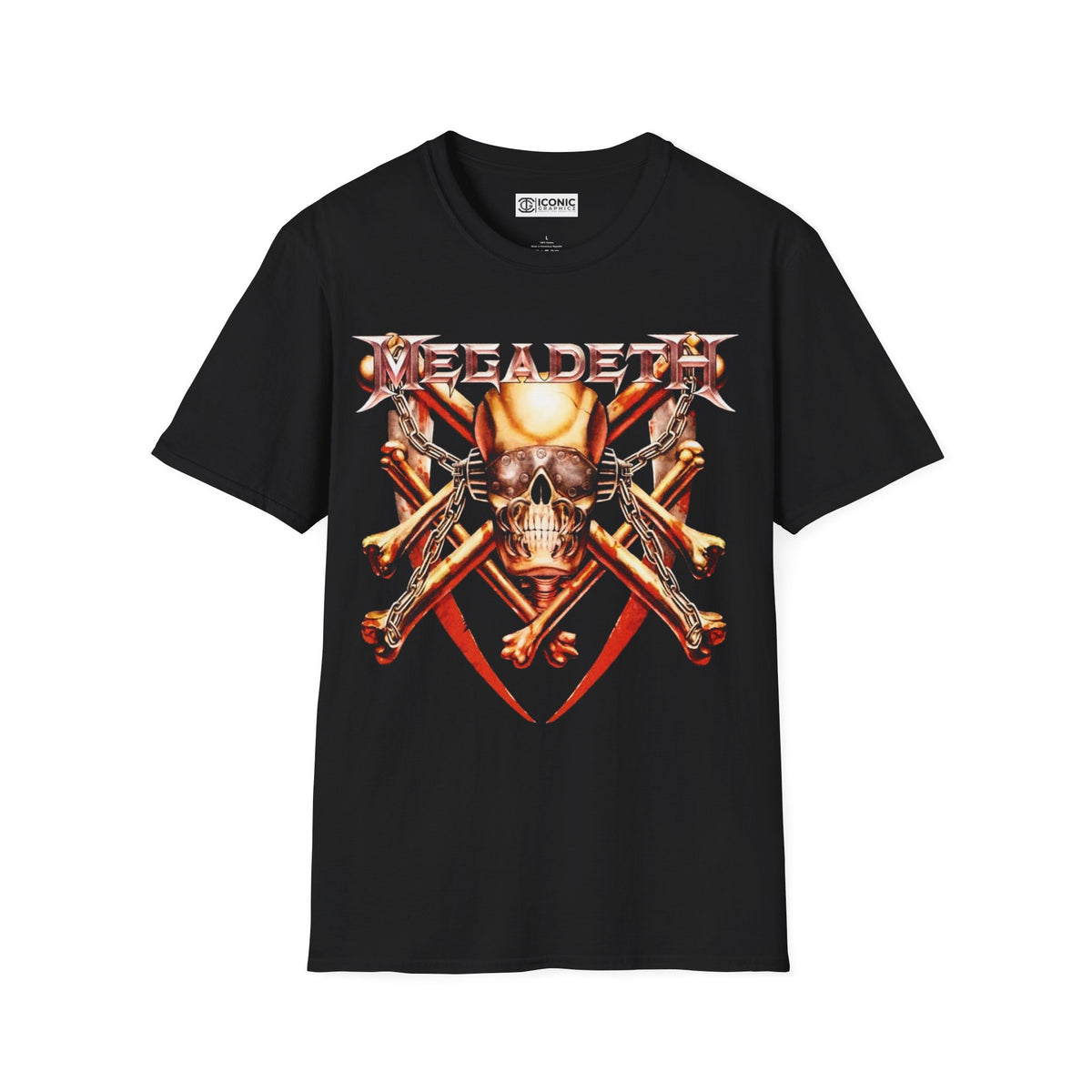 Megadeath Unisex Softstyle T-Shirt - IGZ Clothing 