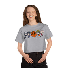 Team 7 Champion Women's Heritage Cropped T-Shirt - IGZ Clothing 