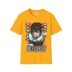 Mikasa Unisex Softstyle T-Shirt - IGZ Clothing 