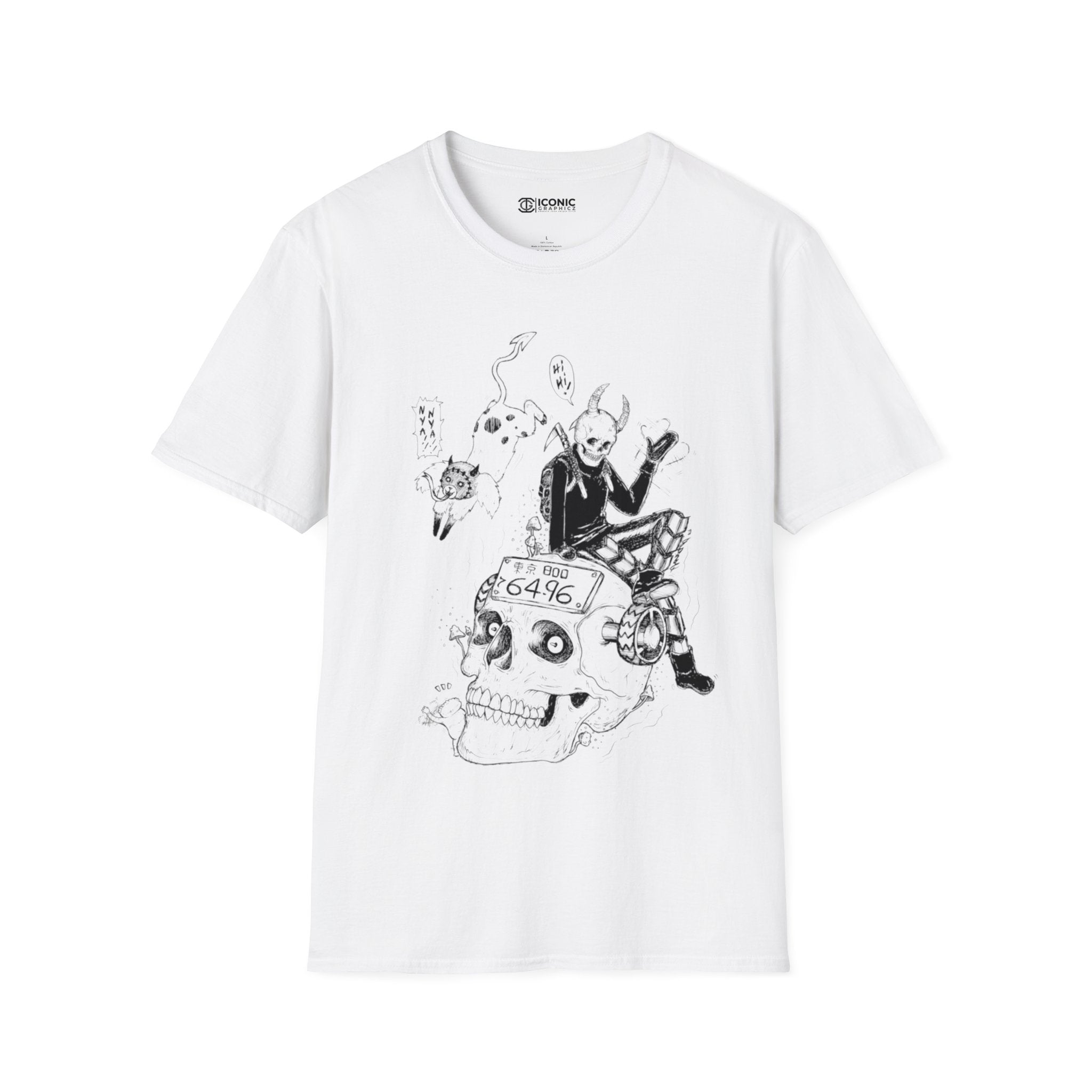 Dorohedoro Ebisu Unisex Softstyle T-Shirt - IGZ Clothing 