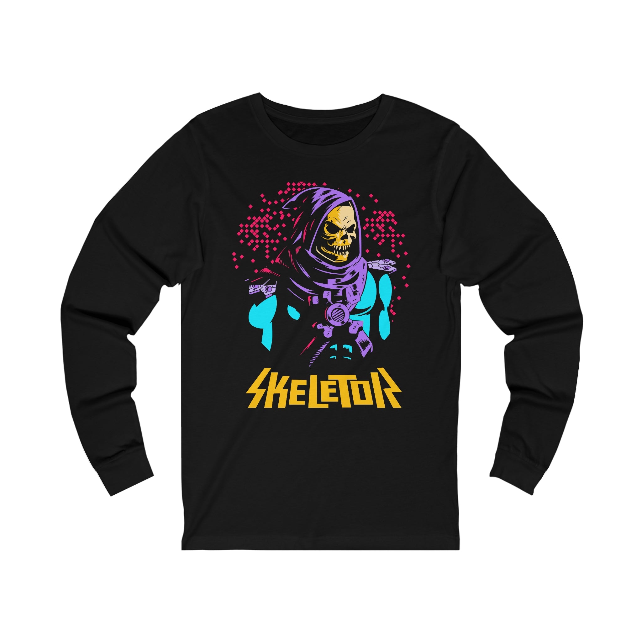 Skeletor Unisex Jersey Long Sleeve Tee - IGZ Clothing 