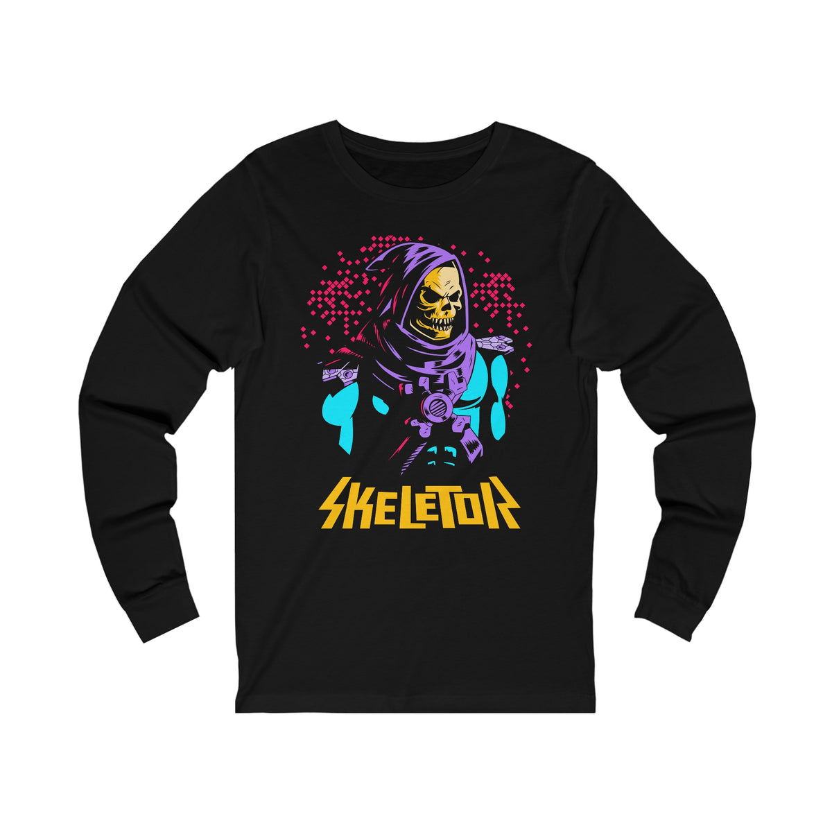 Skeletor Unisex Jersey Long Sleeve Tee - IGZ Clothing 