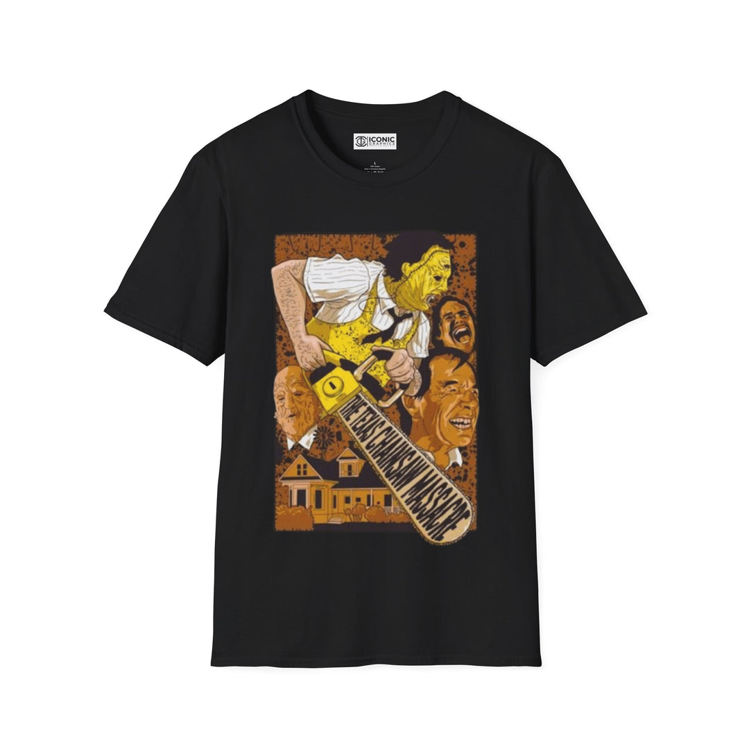 Leatherface Unisex Softstyle T-Shirt - Premium T-Shirt from - Just $26! Shop now at IGZ Clothing 