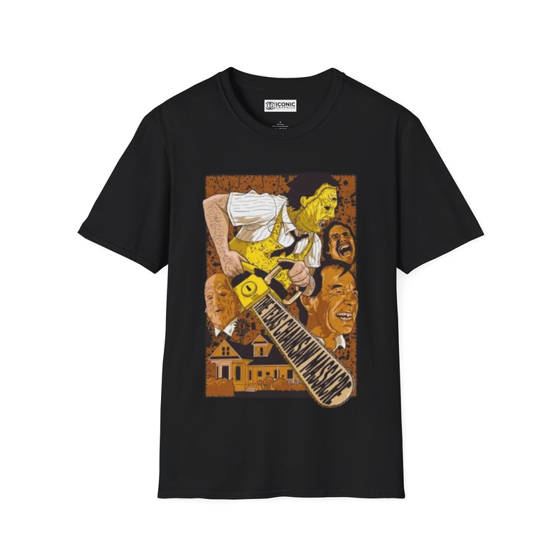 Leatherface Unisex Softstyle T-Shirt - IGZ Clothing 