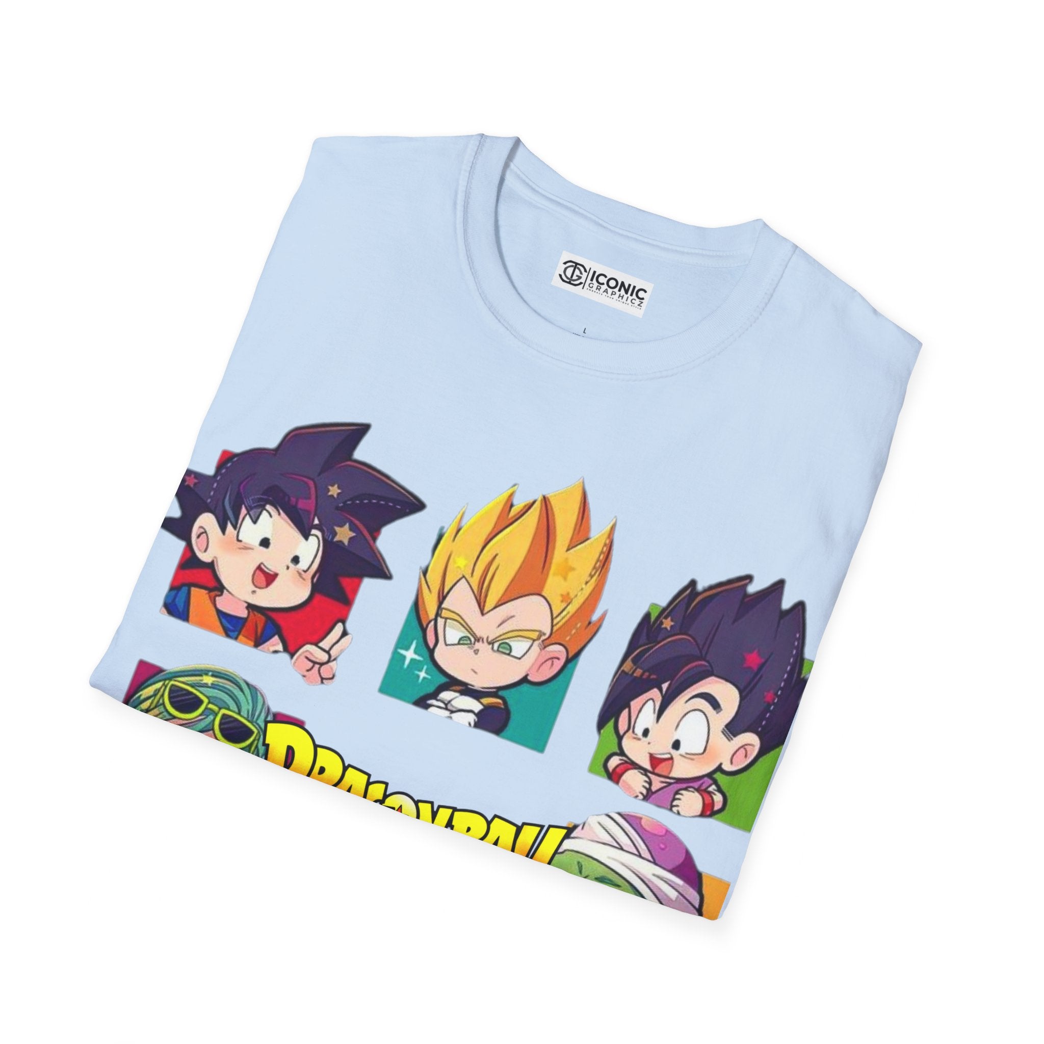 Dragonball Unisex Softstyle T-Shirt - IGZ Clothing 