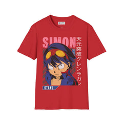 Gurren Lagann Simon Unisex Softstyle T-Shirt - IGZ Clothing 