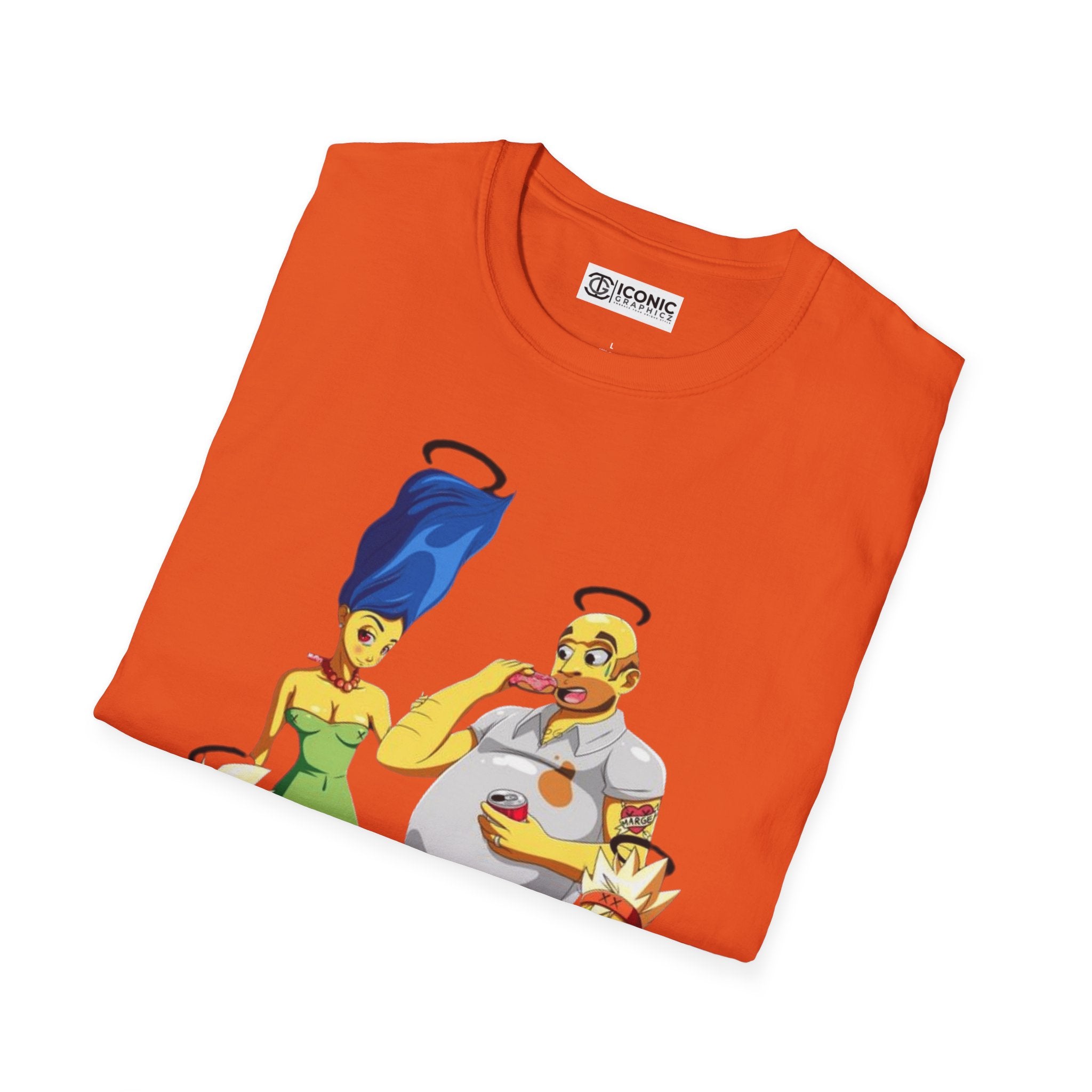 Simpsons Unisex Softstyle T-Shirt - IGZ Clothing 