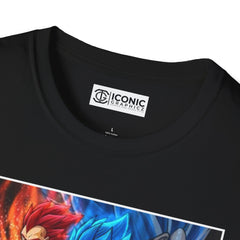 Vegeta Unisex Softstyle T-Shirt - IGZ Clothing 