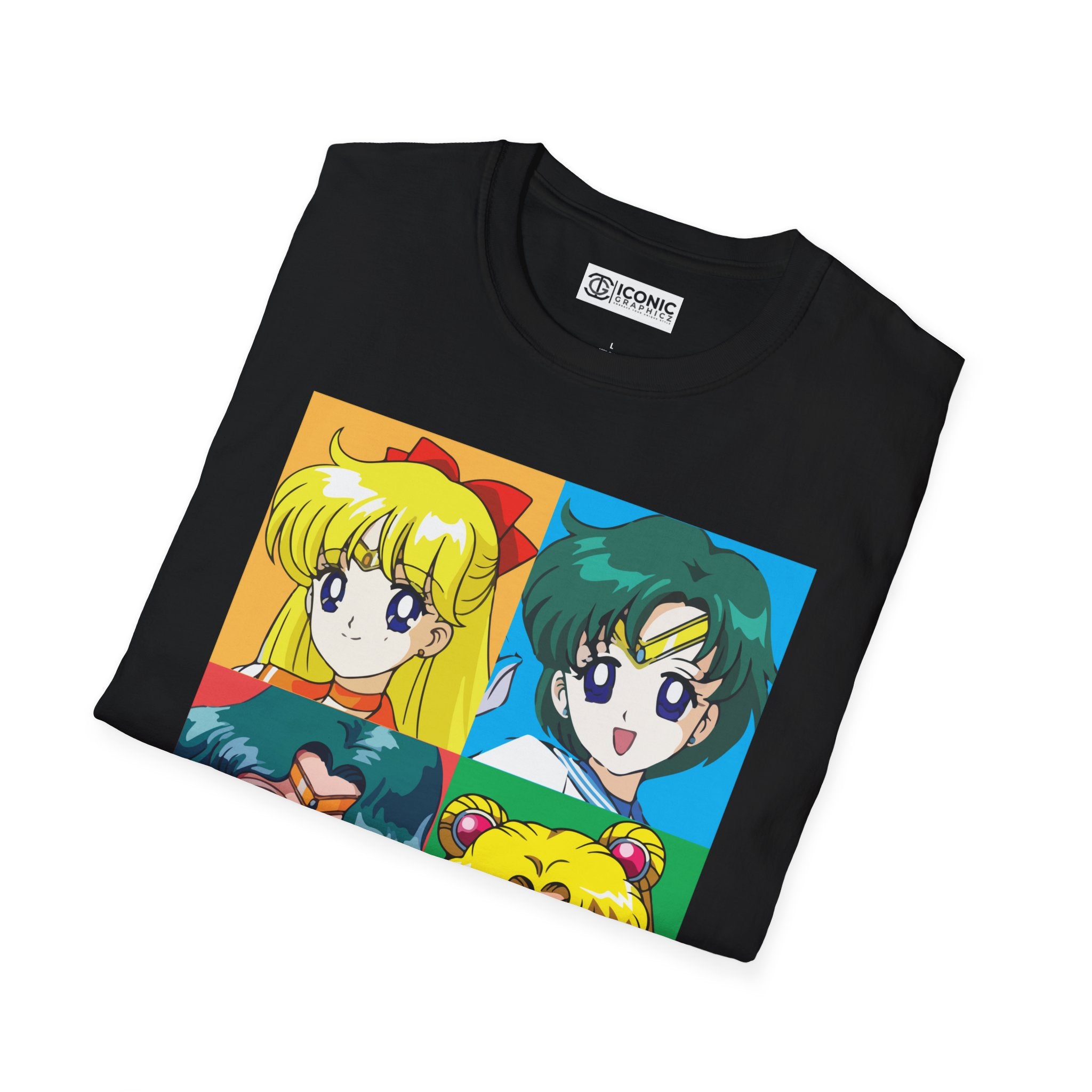 Sailor Scouts Unisex Softstyle T-Shirt - IGZ Clothing 