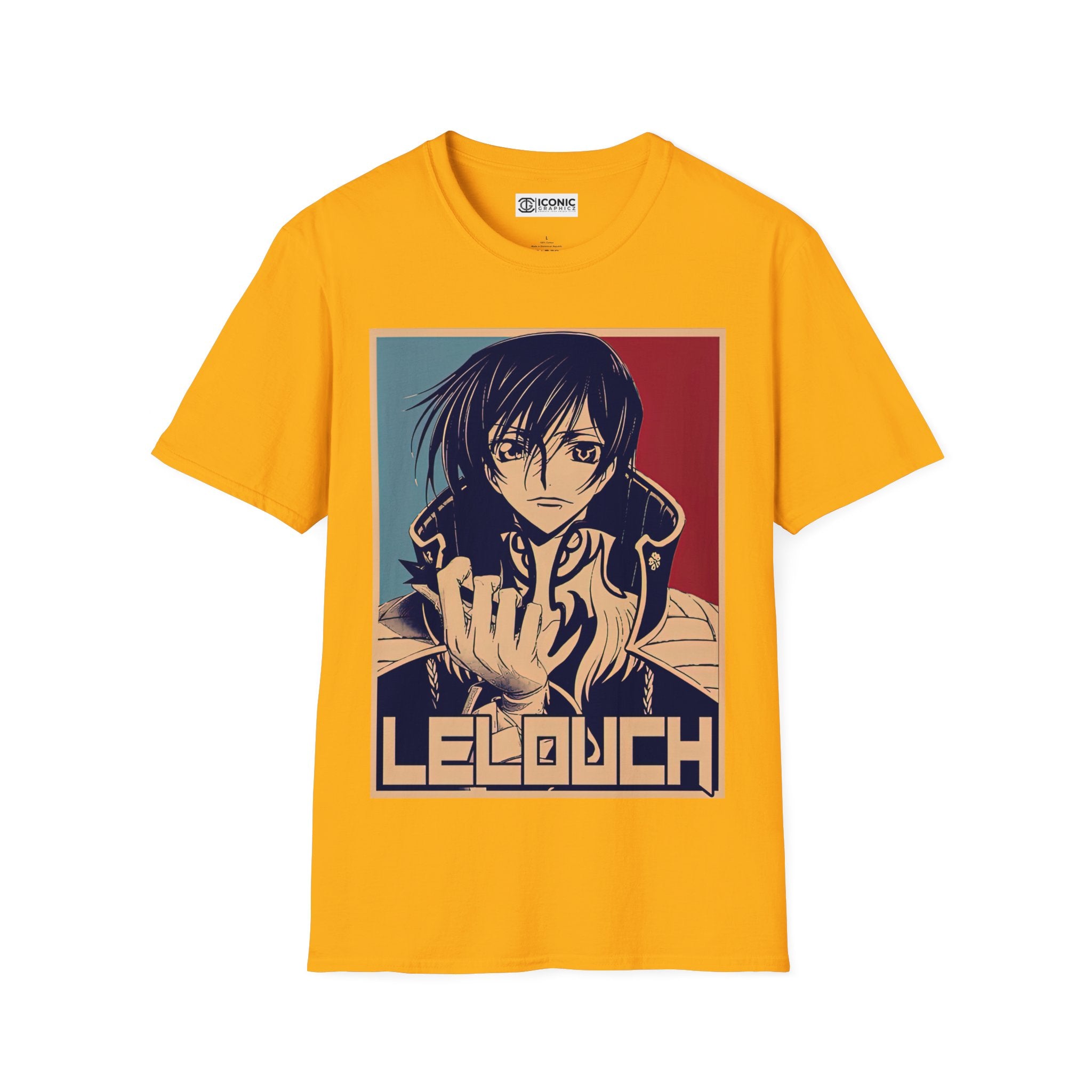 Lelouch Unisex Softstyle T-Shirt - IGZ Clothing 