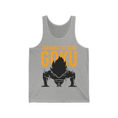 Anime fitness Unisex Jersey Tank - IGZ Clothing 