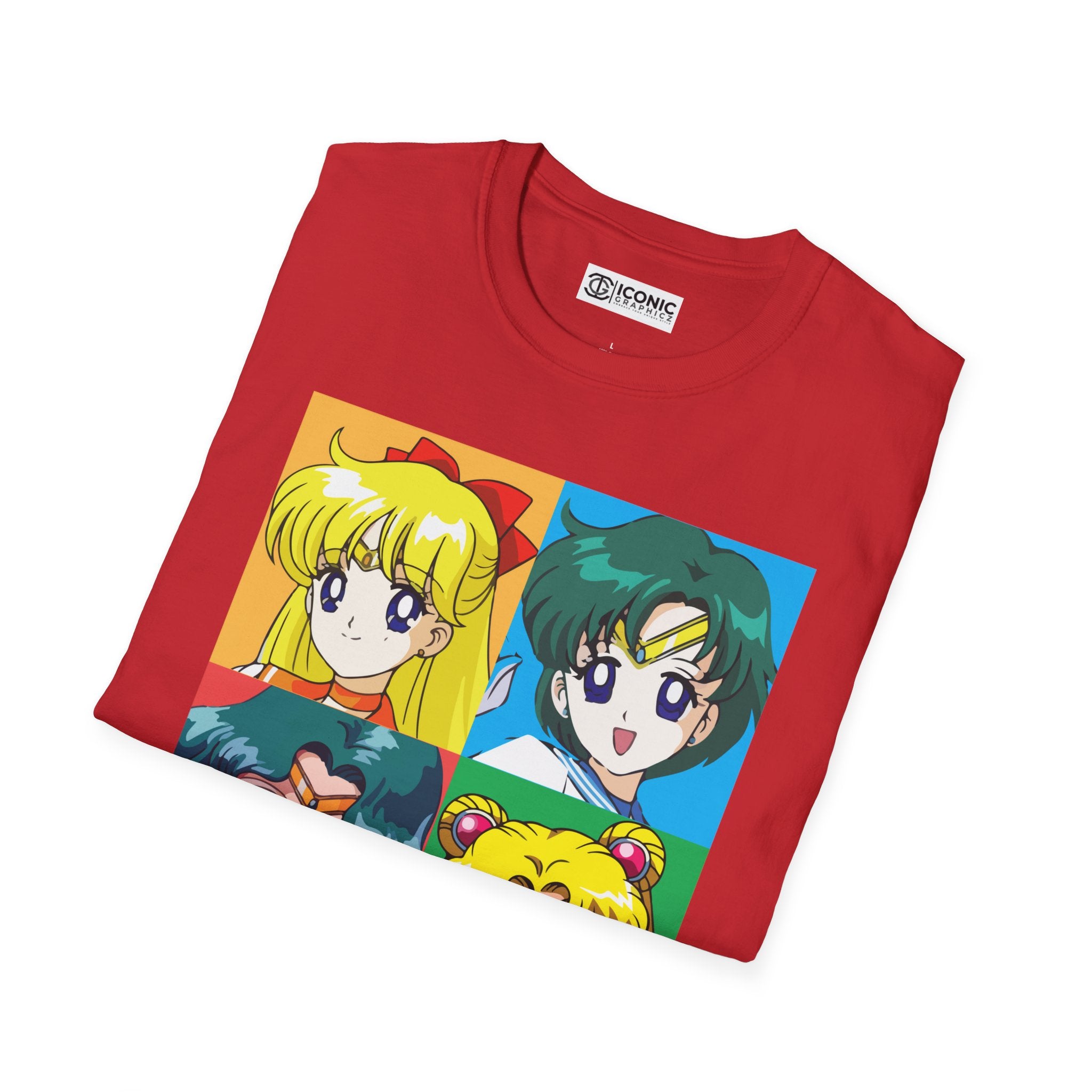 Sailor Scouts Unisex Softstyle T-Shirt - IGZ Clothing 