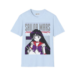 Sailor Mars Unisex Softstyle T-Shirt - IGZ Clothing 