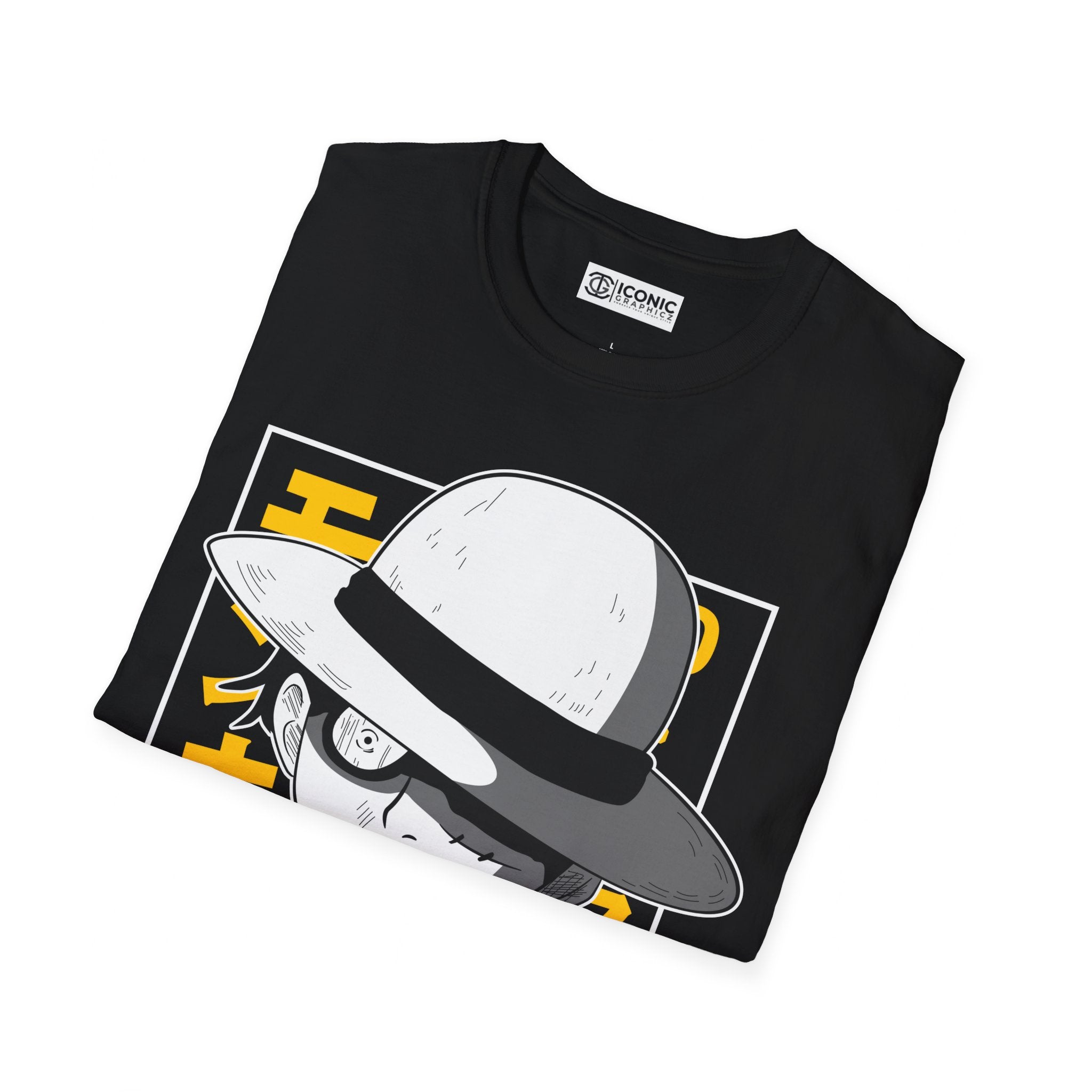 Luffy Unisex Softstyle T-Shirt - IGZ Clothing 