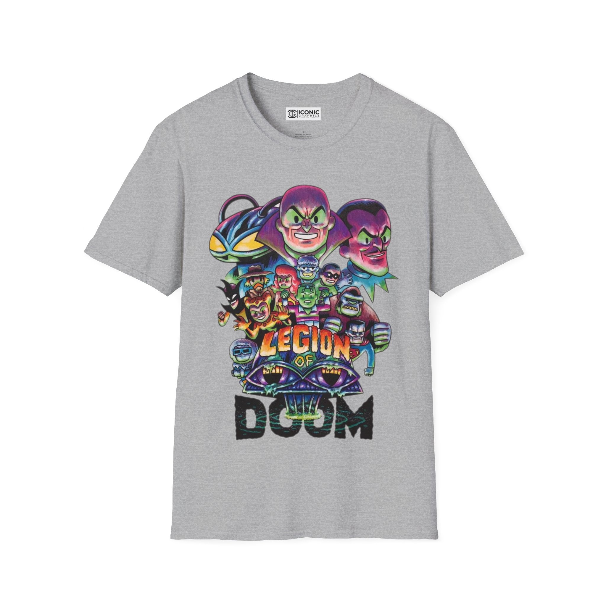 Legion of doom Unisex Softstyle T-Shirt - IGZ Clothing 