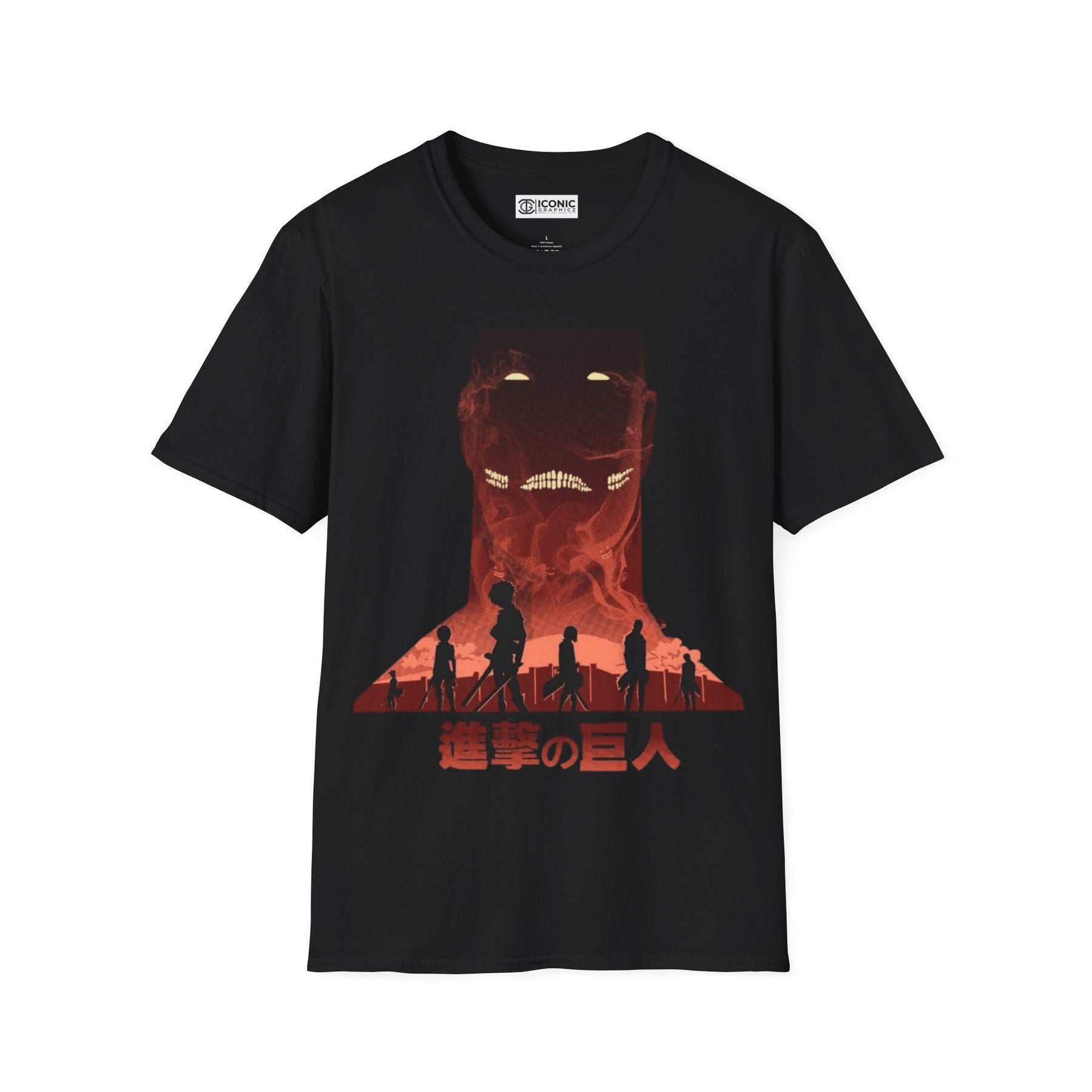 Colossal Titan Attack on Titan T-Shirt Printify