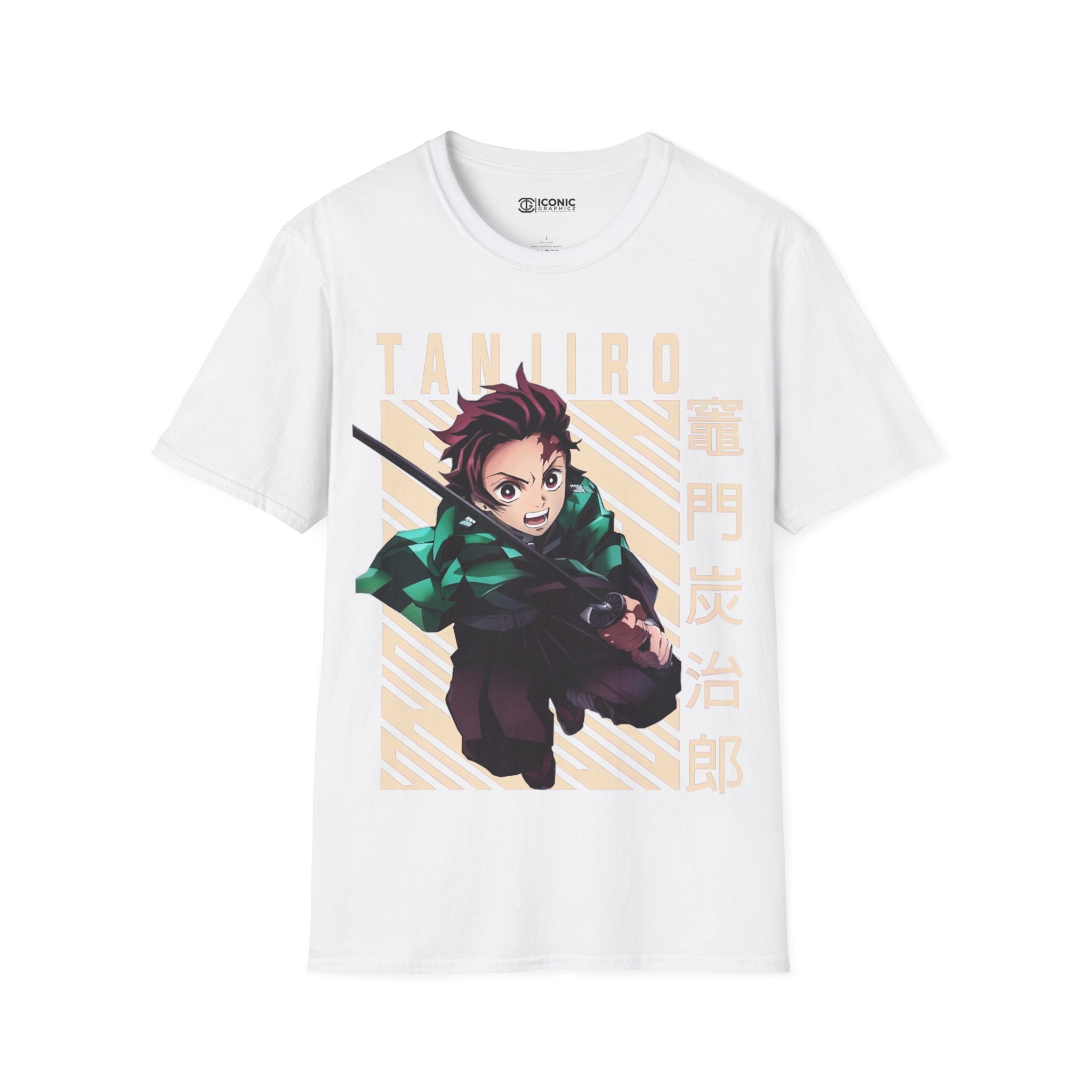 Tanjiro Unisex Softstyle T-Shirt - IGZ Clothing 