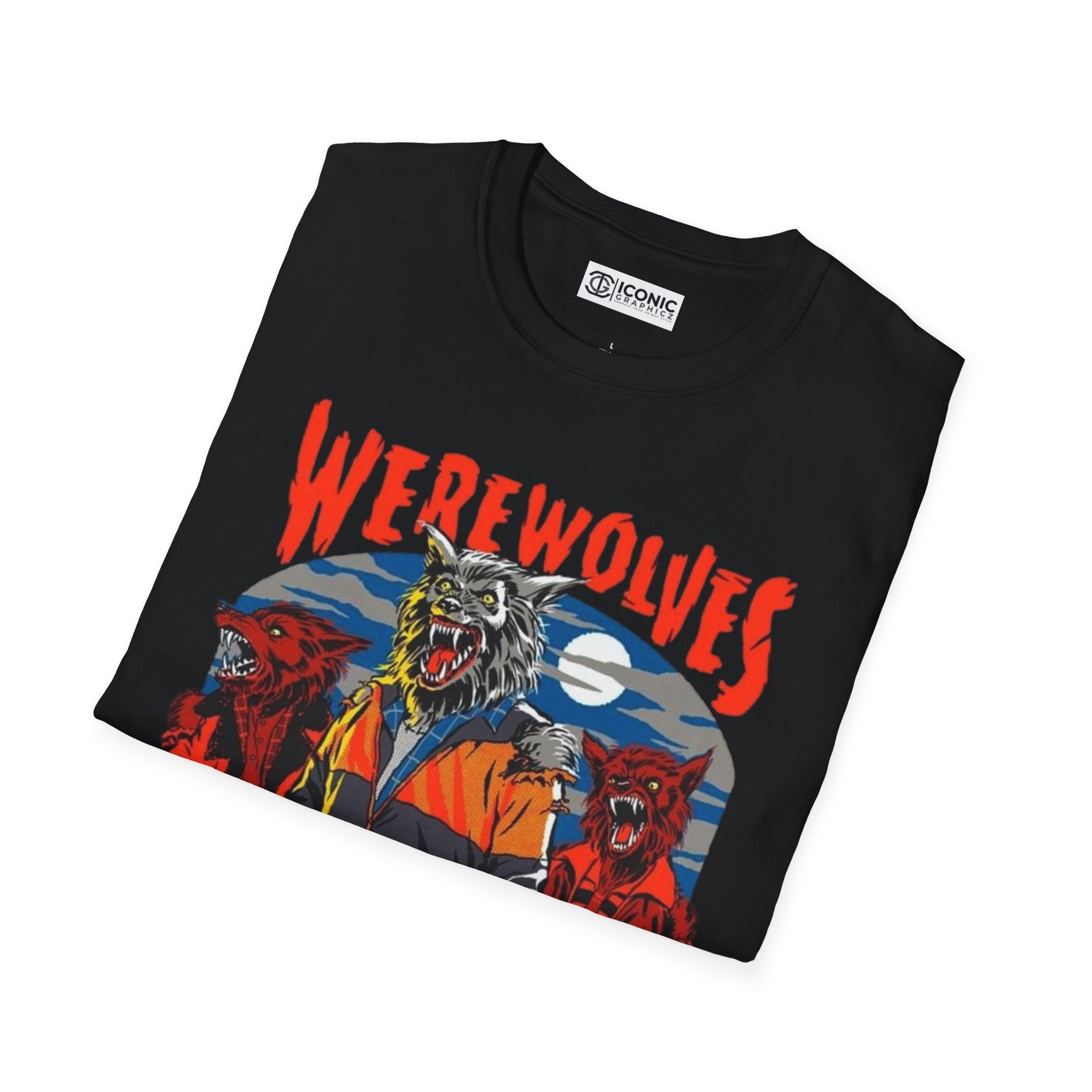 Werewolves Unisex Softstyle T-Shirt - IGZ Clothing 