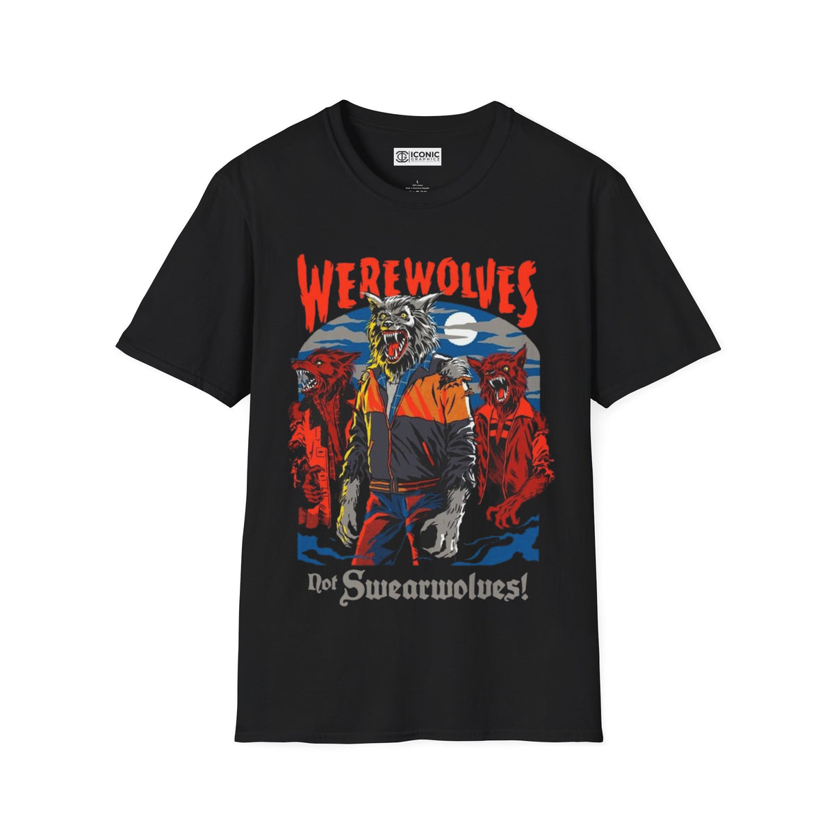 Werewolves Unisex Softstyle T-Shirt - IGZ Clothing 