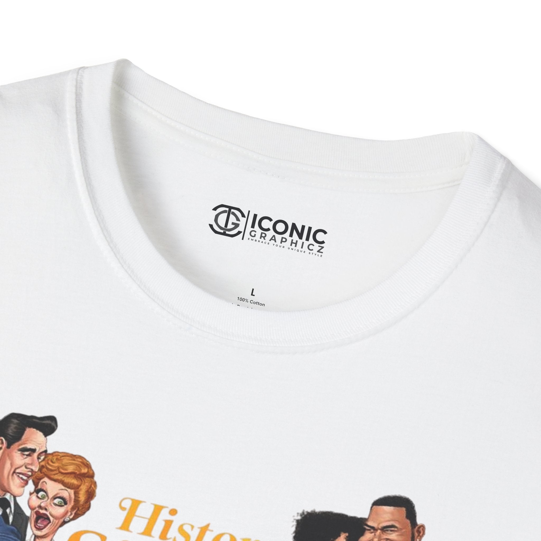 History of sitcom Unisex Softstyle T-Shirt - IGZ Clothing 