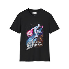 Silver Surfer Unisex Softstyle T-Shirt - IGZ Clothing 