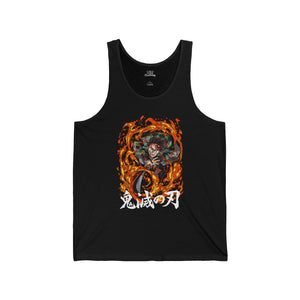 Tanjiro Demon Slayer Tank Top