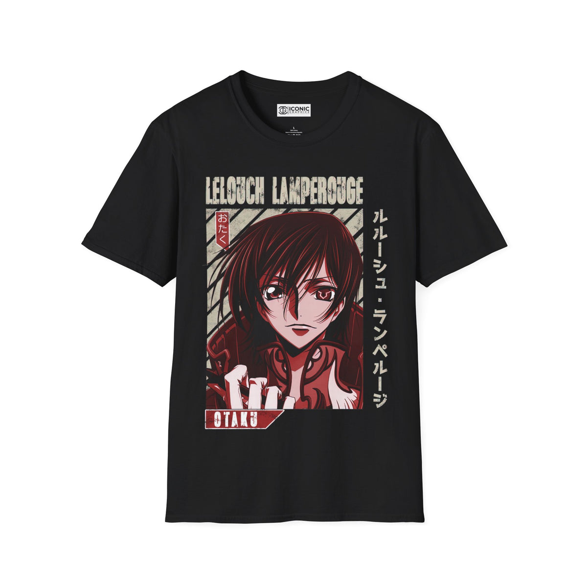 Lelouch Unisex Softstyle T-Shirt - IGZ Clothing 