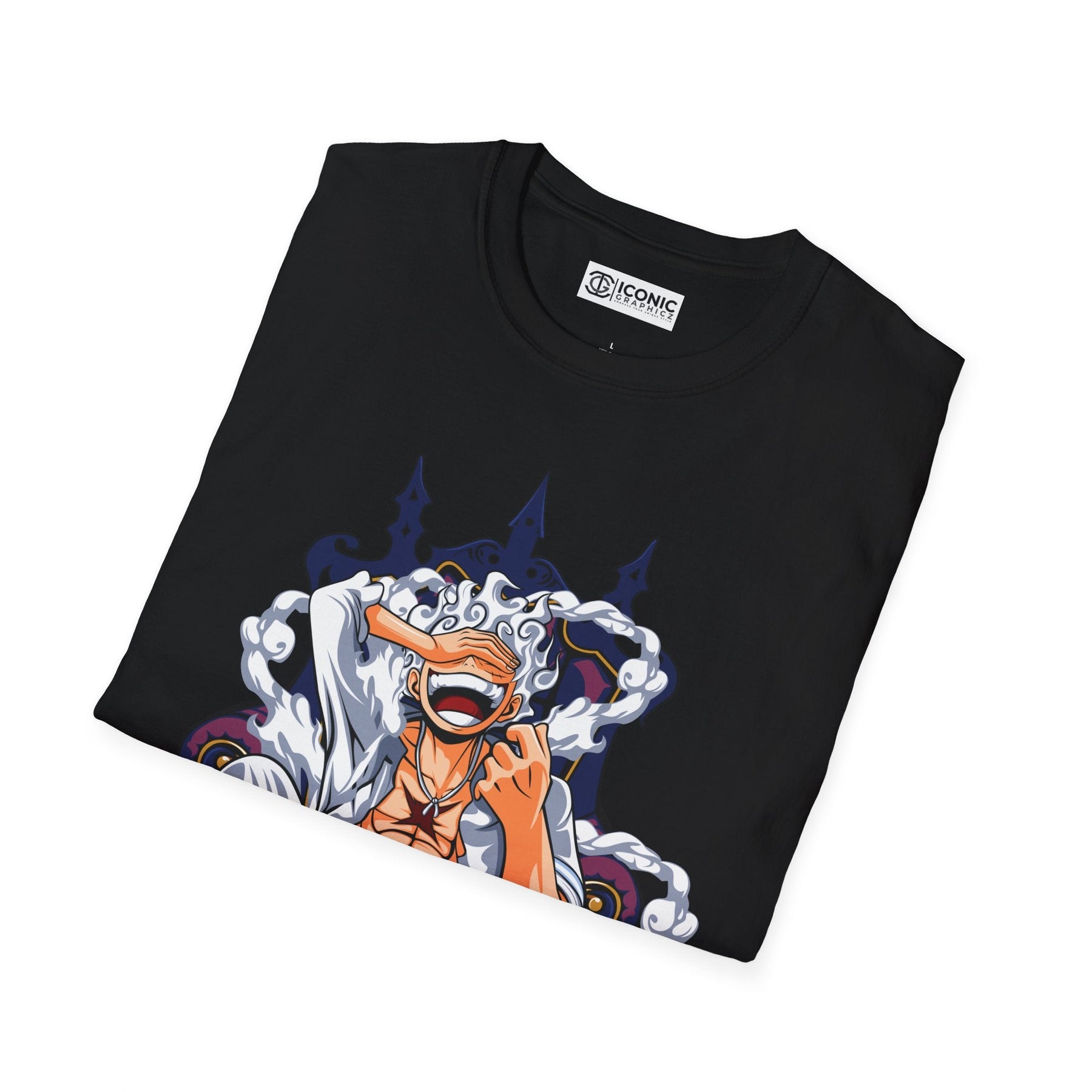 Sun God Luffy One Piece T-Shirt Printify