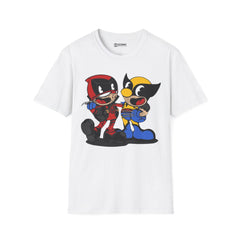 Deadpool and Wolverine Unisex Softstyle T-Shirt