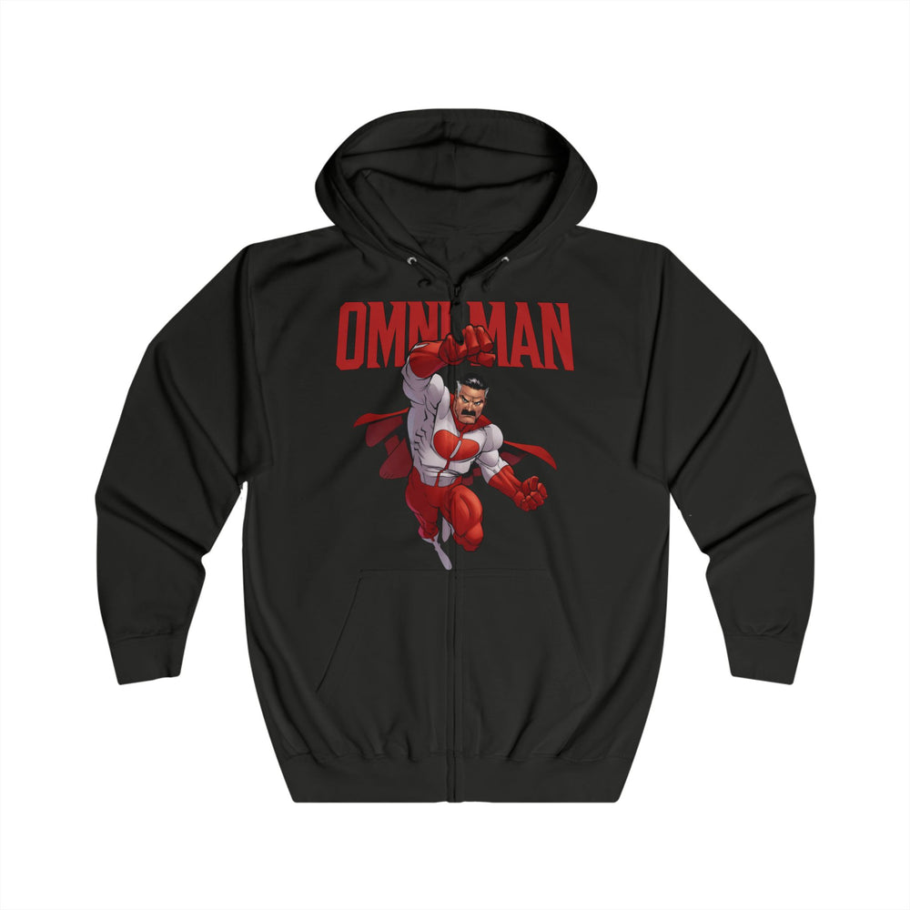 omiman Unisex Full Zip Hoodie
