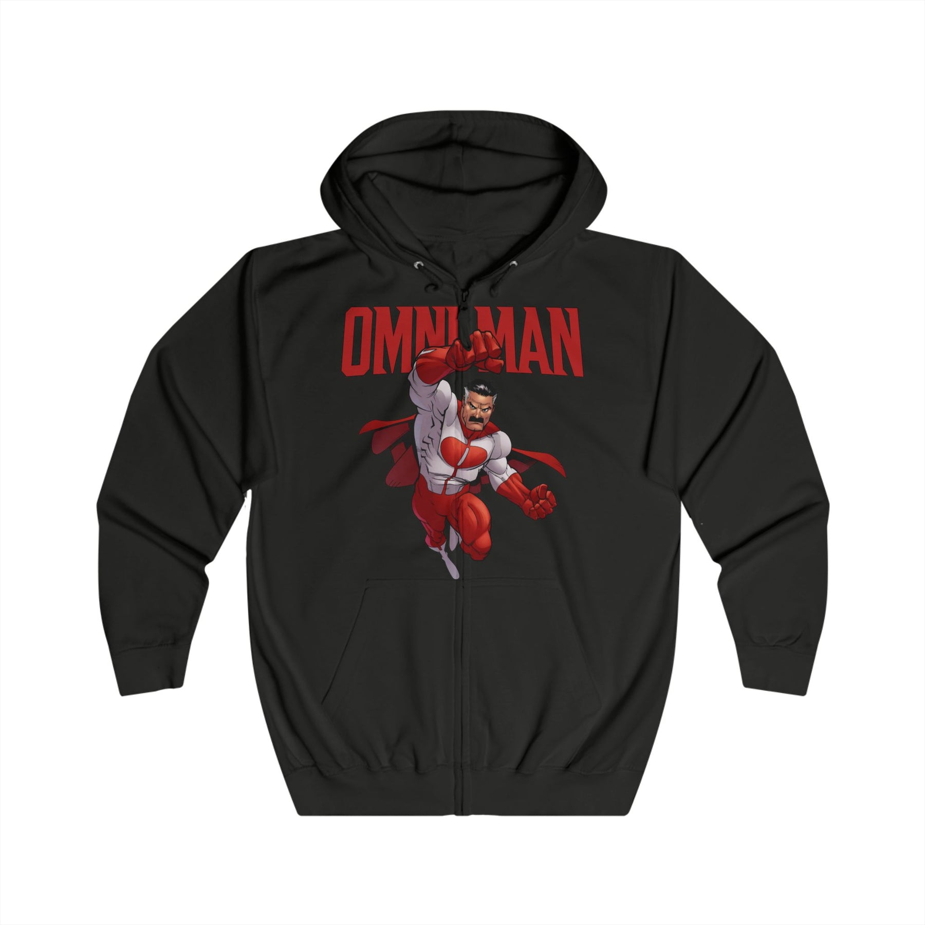 omiman Unisex Full Zip Hoodie