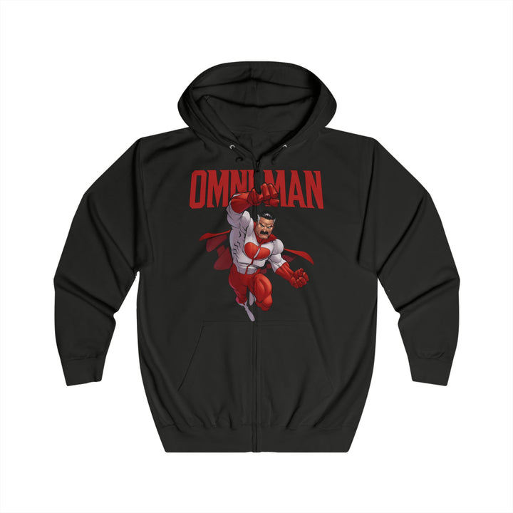 omiman Unisex Full Zip Hoodie