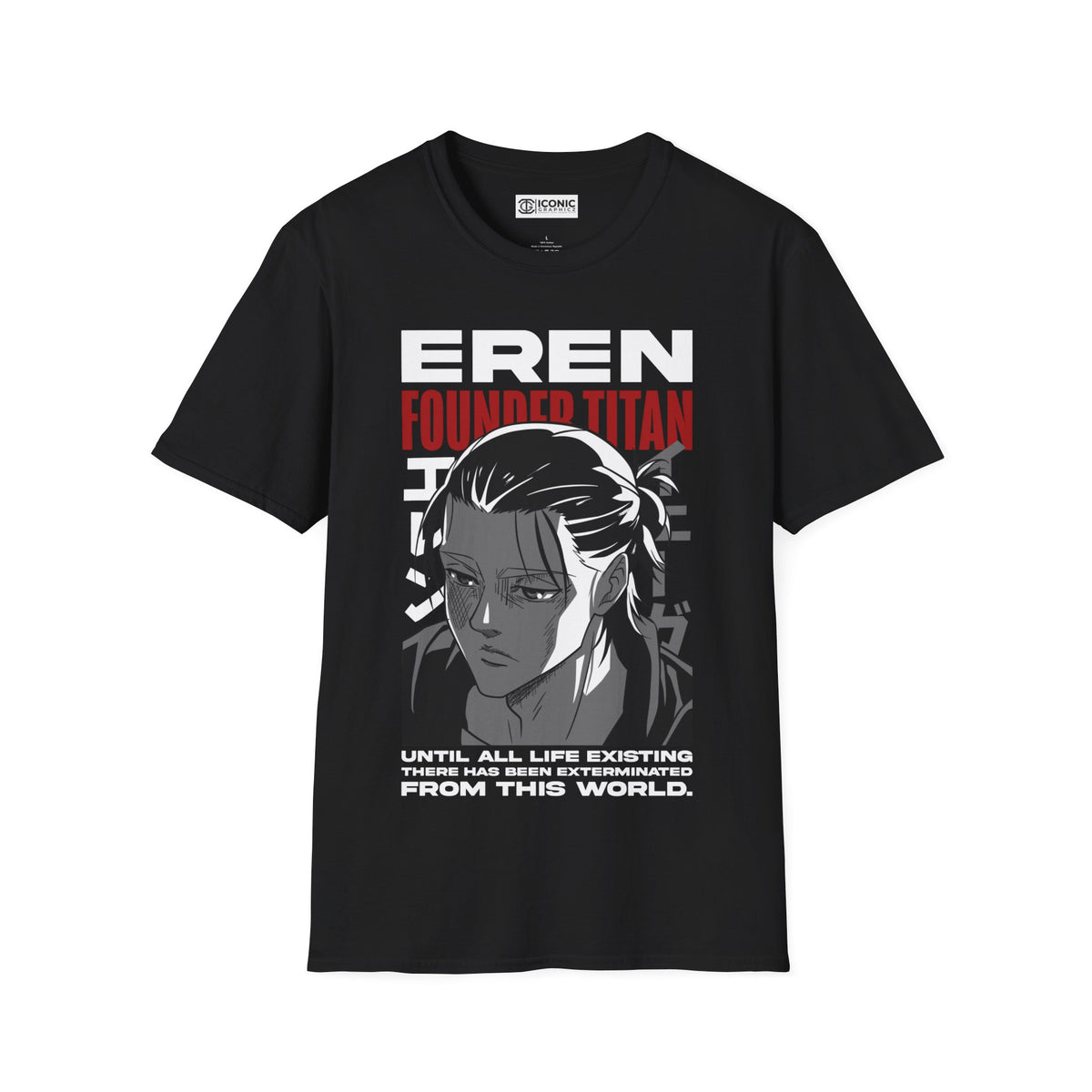 Eren Unisex Softstyle T-Shirt - IGZ Clothing 