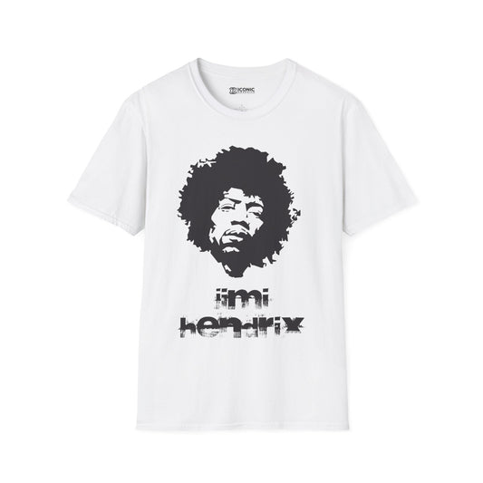 Jimi Hendrix Unisex Softstyle T-Shirt - IGZ Clothing 