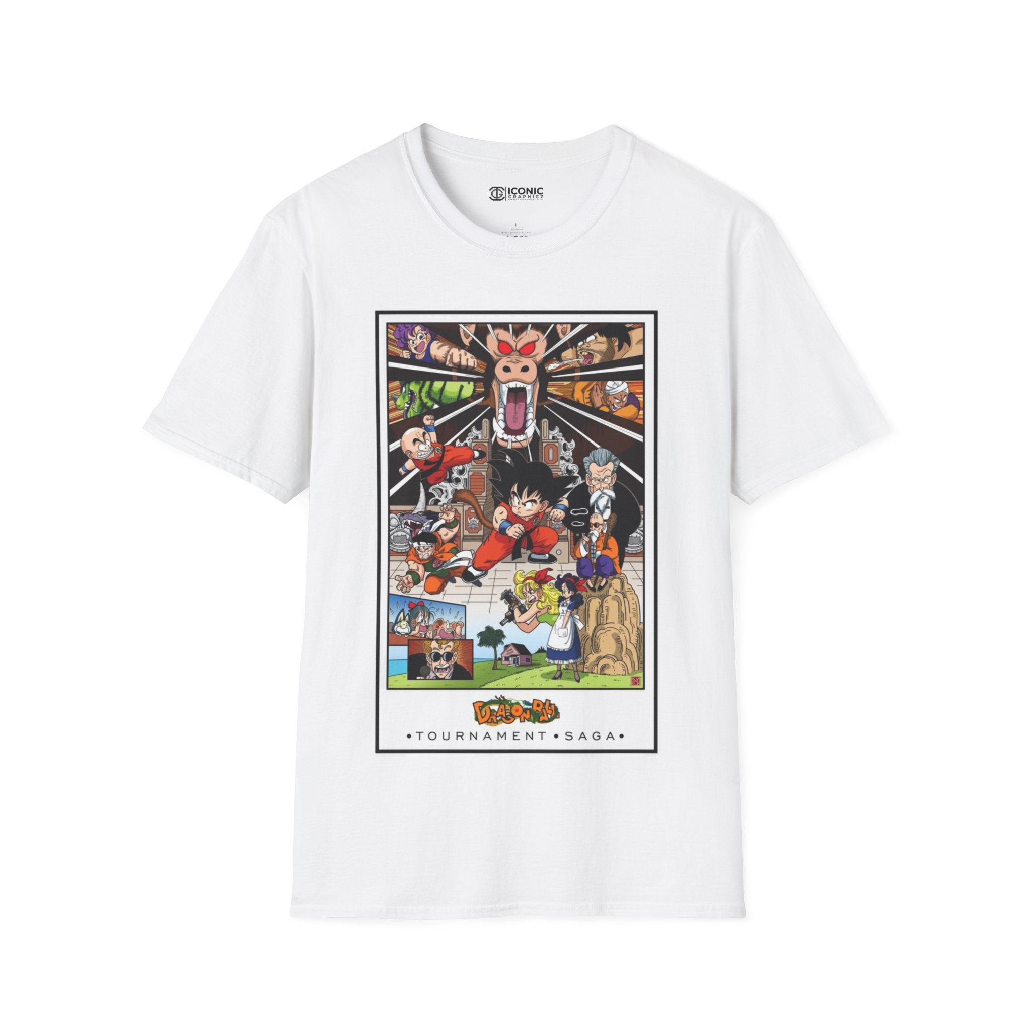 Dragonball Tournament Saga Unisex Softstyle T-Shirt